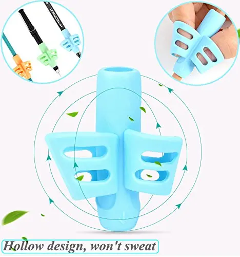 Eco-friendly pencil holder rubber pencil grip children pen grip corrector