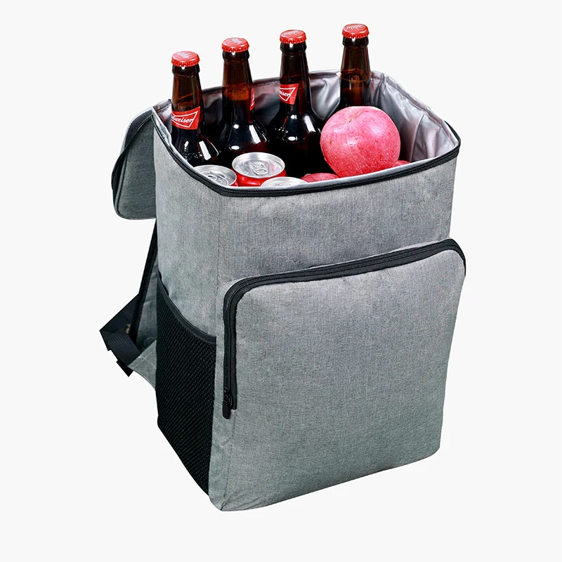 Eco Friendly Reusable Shopping Thermal Insulated Non Woven Aluminum Foil Grocery Cooler Bag