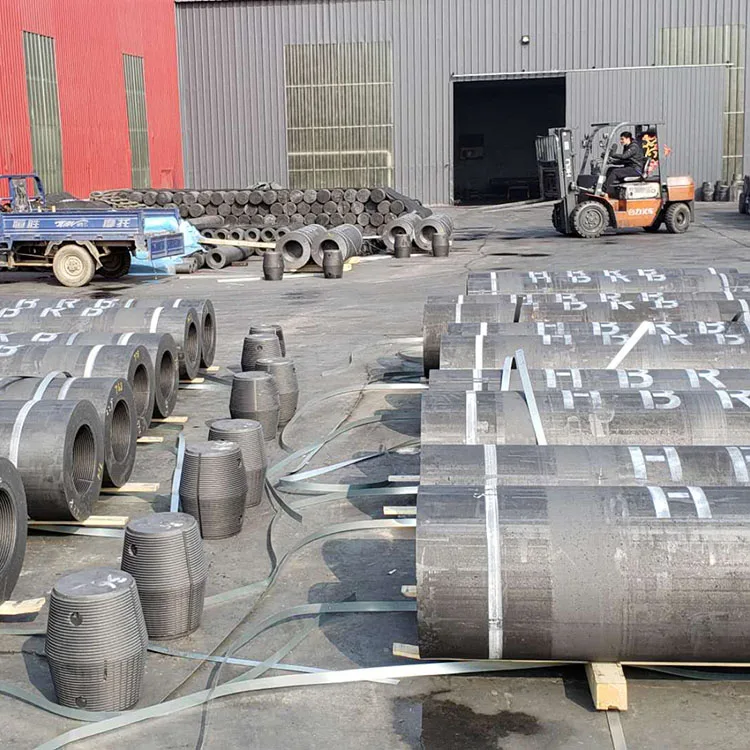Graphite Electrodes Sale Electric Arc Steelmaking Furnace 100 Needle Coke UHP 600mm Cases Max Silicon Steel Block Power