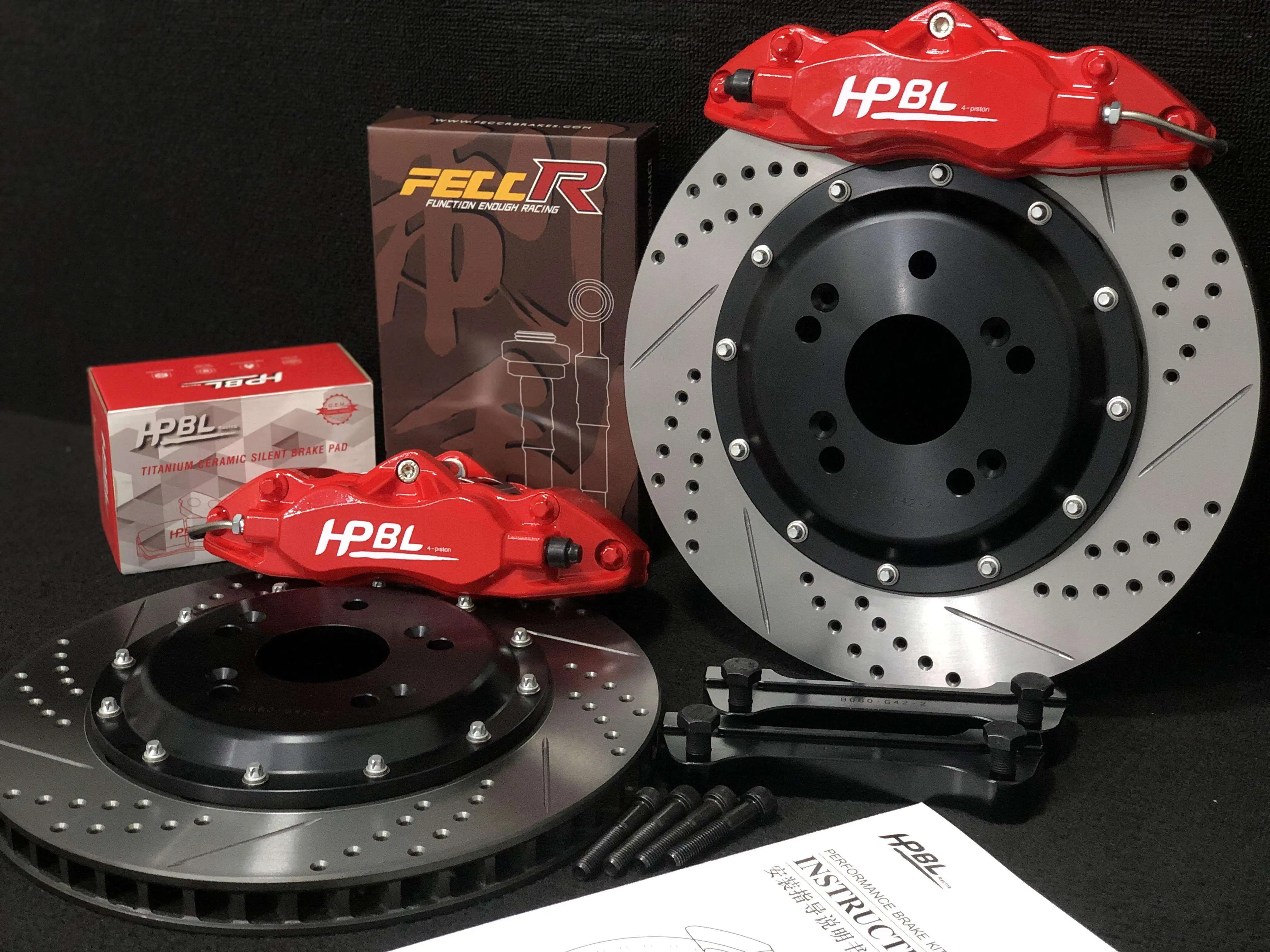 High Performance 4Pot brake caliper16 -17 Inch Hub Brake Calipers for HP42 Front Wheel big brake calipers