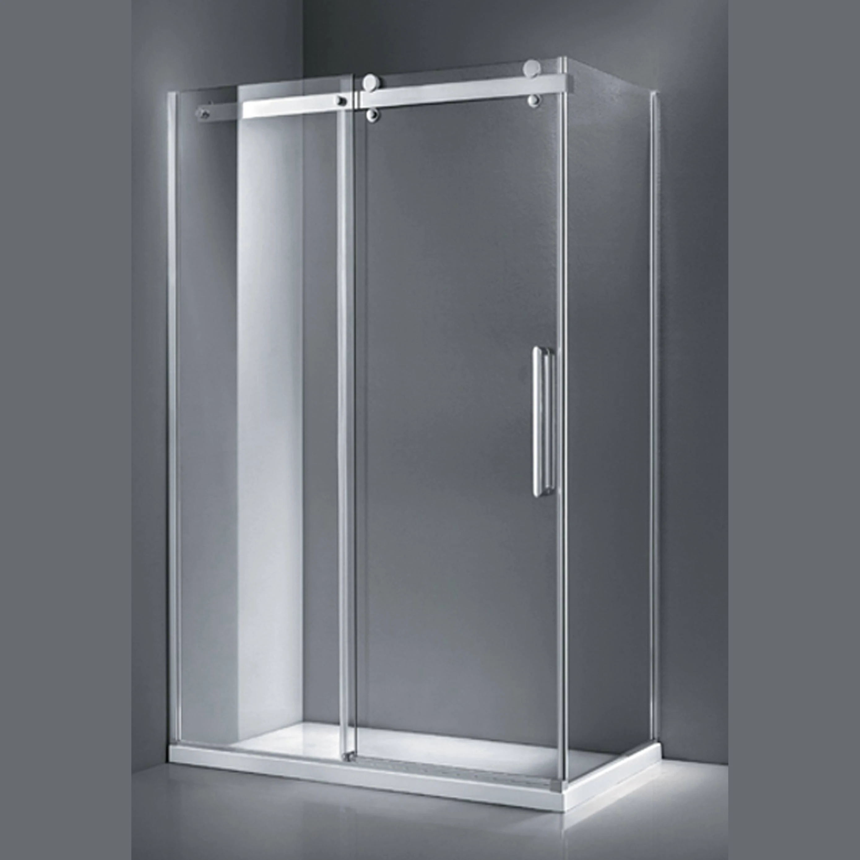 
Tempered Glass Panel Material and ABS Tray Material shower cabin 