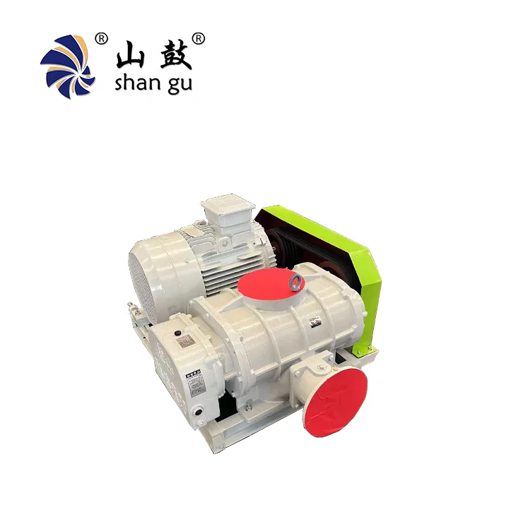 China Factory OEM SHANGU Roots Blower RSR-175A no oil pollution to the conveying medium With motor/Diesel engine