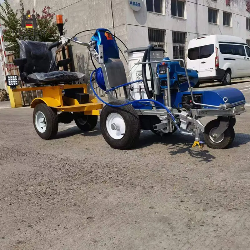 New arrival easy to carry electrical parking lines marking painting machine for road