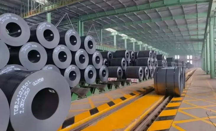 Q235 Q345 Q355 Ss400 S23jr S355jr A36 высокое качество Китай Hr горячекатаная катушка из углеродистой стали
