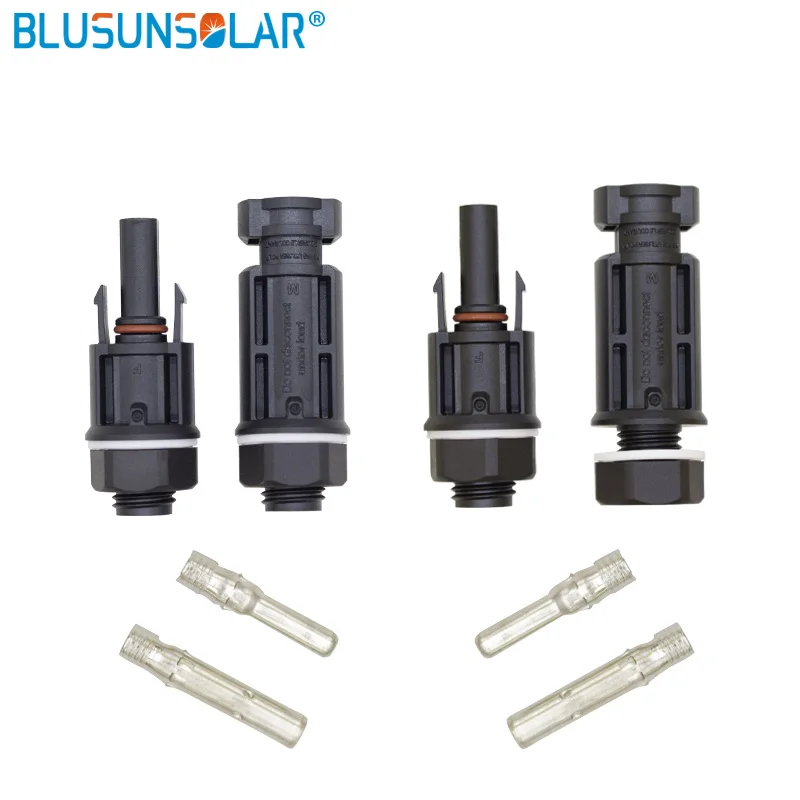 1500V Connector High quality Solar Inverter Connector M12 Thread Solar Panel Connector for Solar Panle Mount