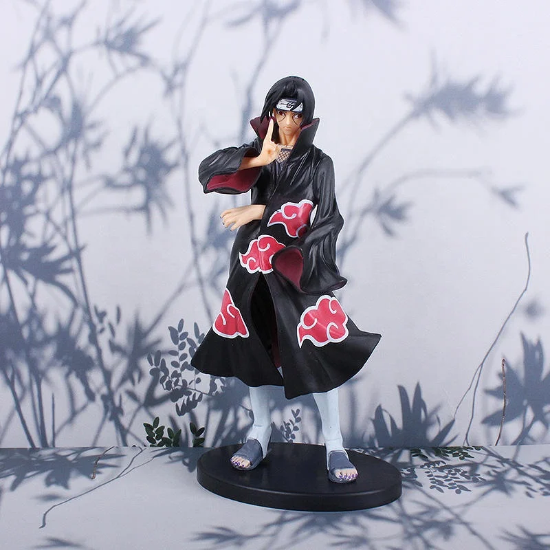 HUAYI Anime Shippuden Vibration Stars-Uchiha Itachi Uchiha Sasuke figures