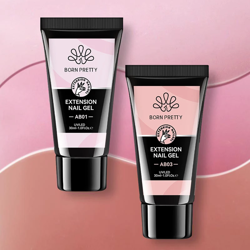 BORN PRETTY 30ml Hema Free Gel Polish Private Label Light Color Poly Gel Builder Extension Gel