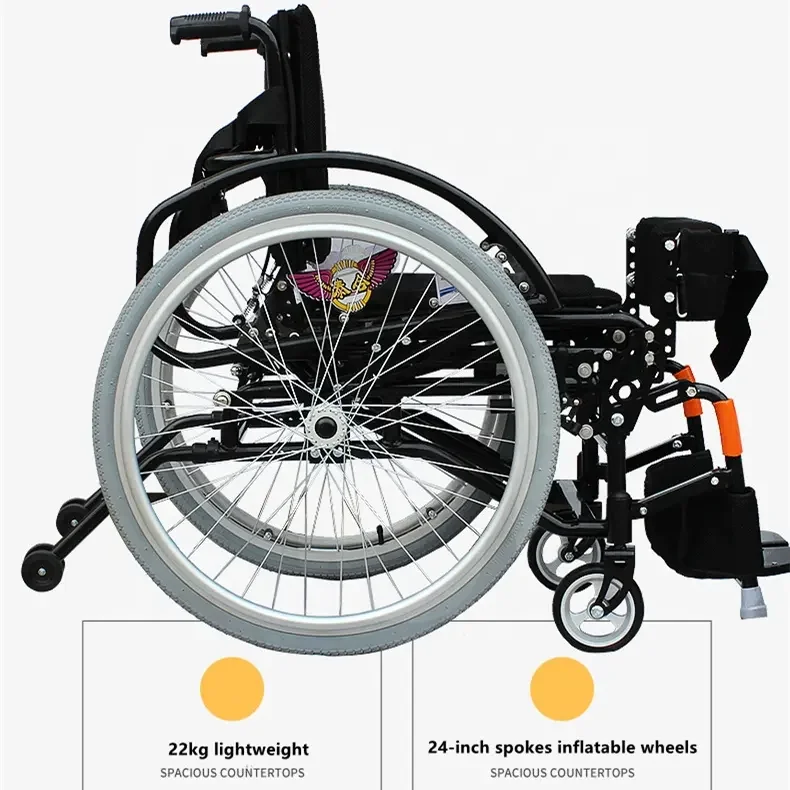 Manufacturer disabled standing paralysis equipment rehabilitation reclining wheelchair disabled With Wheels