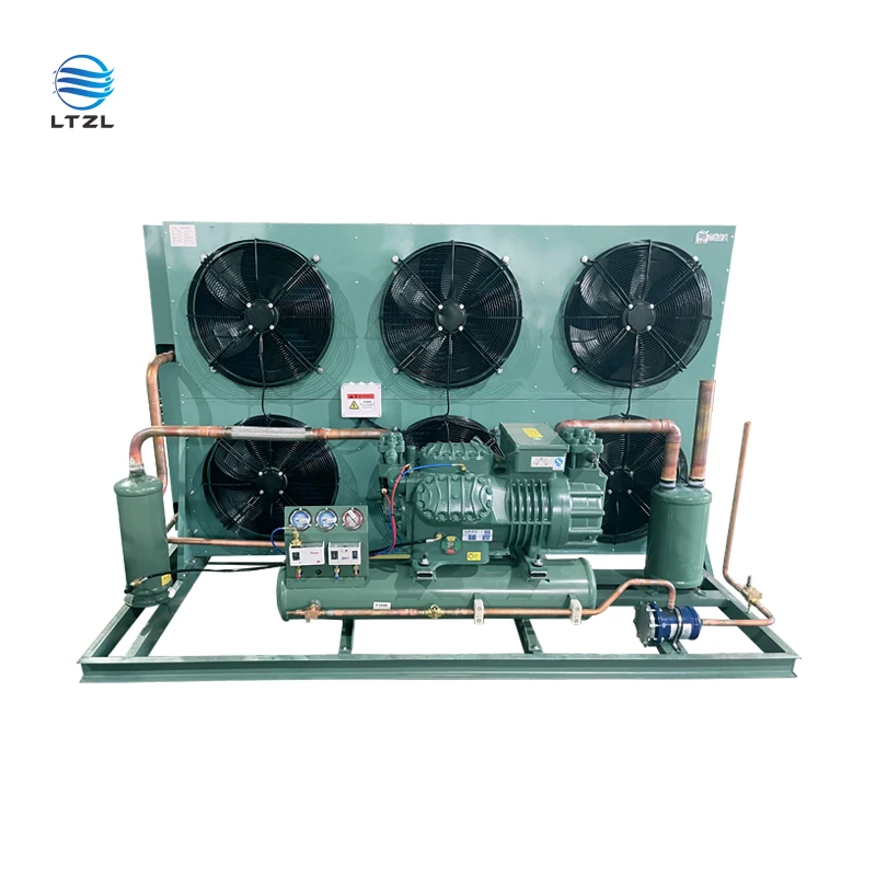 Factory sales two stage compressor 30hp s6G-25.2 semi-hermetic compressor unit condensing unit r404a for cold room equipment