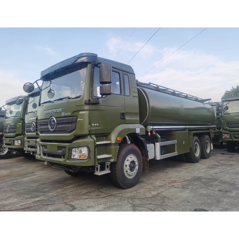 Shaanxi Automobile Delong M3000 10-30 Ton Fuel Tanker Truck 5000L Aluminium Oil Truck