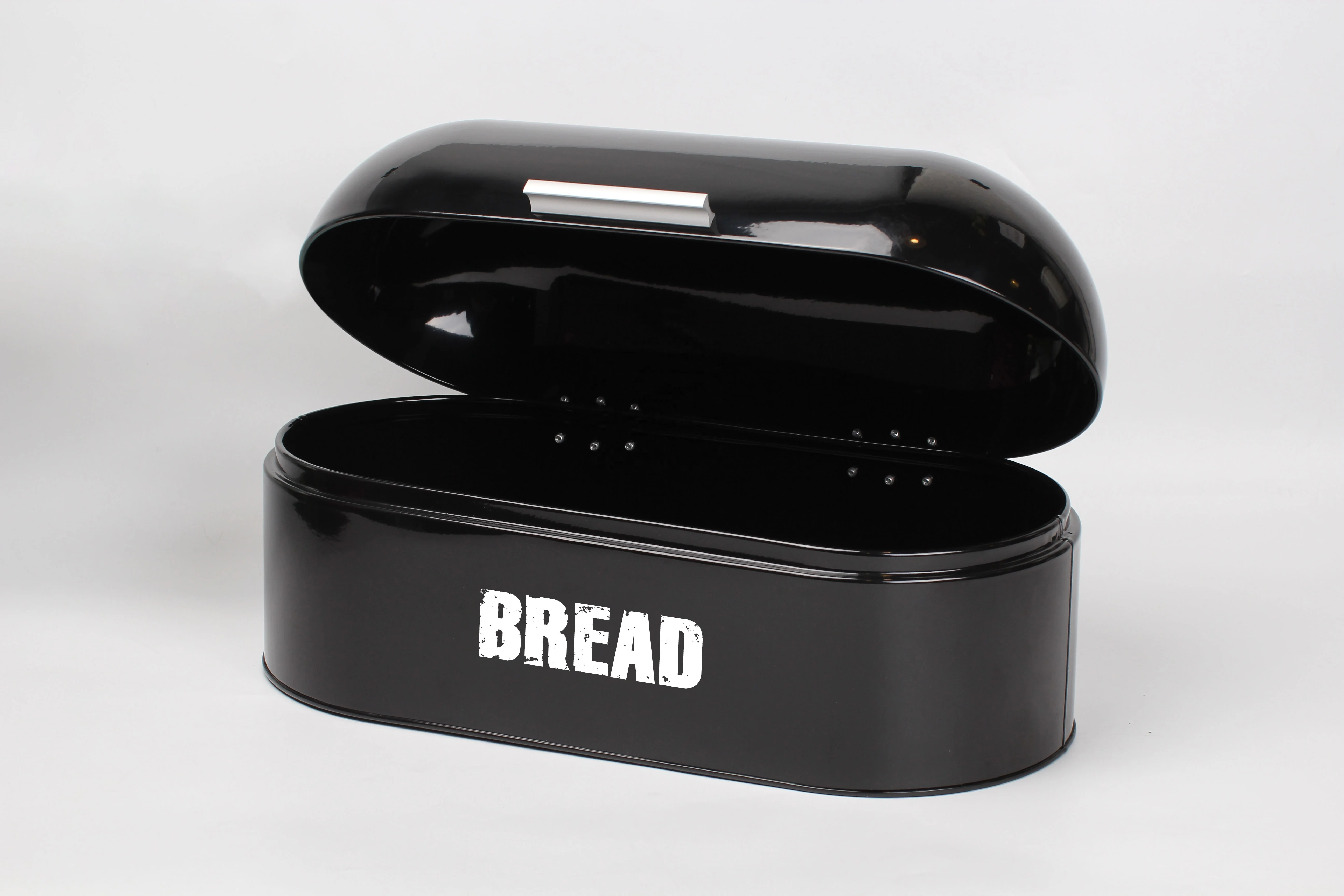 Retro Bin Storage Container Box For Kitchen Vintage Metal Bread Box