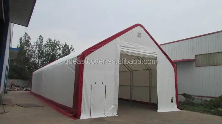 Waterproof Heavy Duty Industrial Double Truss Buildings Shelter