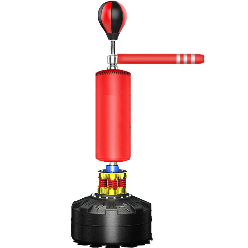 Pu Punching Ball Pear Boxing Bag Standing Punching Bag With Training Reaction