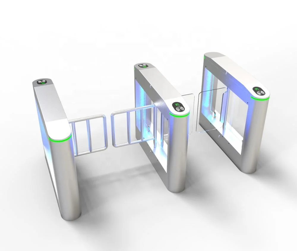 
Anti-collision Swing Barrier Gate Pedestrian Control RFID Swing Barrier Gates 