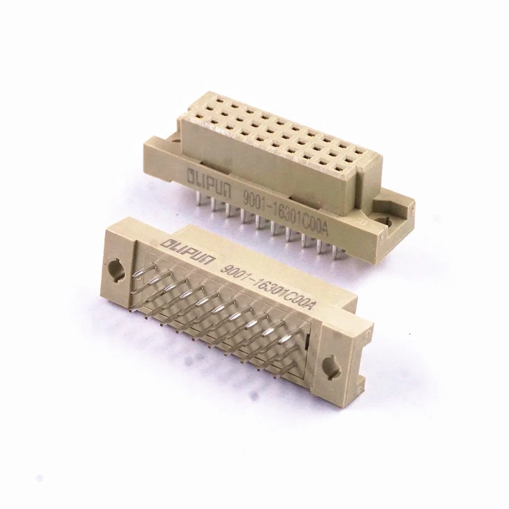 30 позиций объединительная панель Разъем DIN 41612 Din Женский розетки розетка прямой PCB 3x10 30 Pin шаг 2,54 мм
