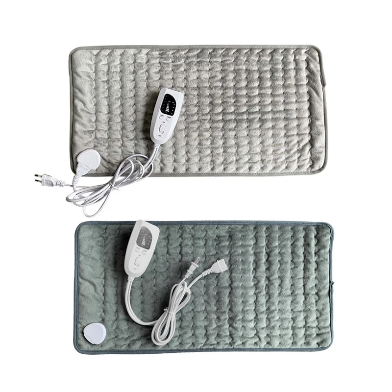 75x40/60x30/40x30cm 110~240v Electric Heating Pad Shoulder Neck Back Spine Leg Pain Relief Timed Physiotherapy Winter Heater