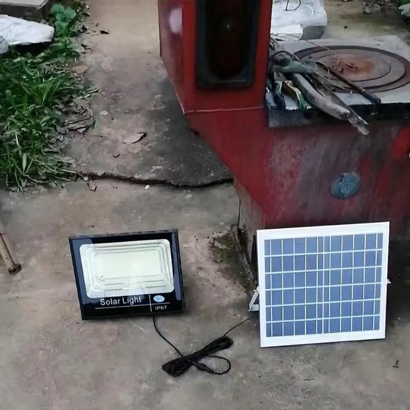 Indoor LED Solar Wall Light Rechargeable Garden Solar Lighting System Waterproof Garden Light