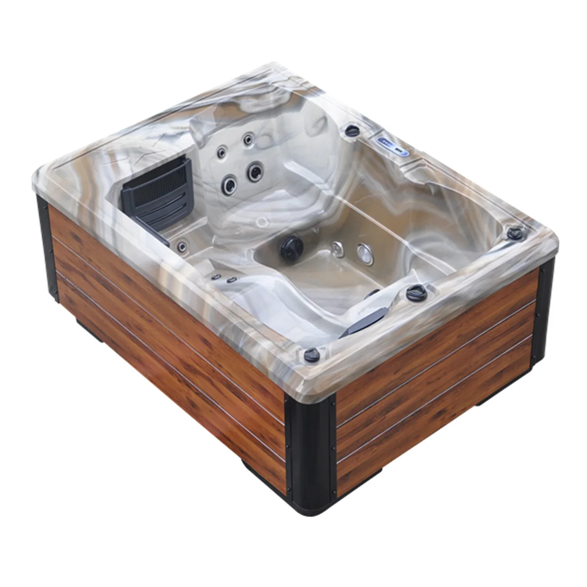 1 Lying+2 Seats  Diamond Series Well Jaccuzze  Hot SPA Tub JCS-203