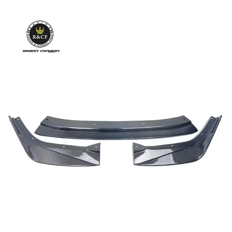 2022 WRX S4 3-PC Design VA style Carbon Fiber Front Bumper Lip Spoiler Splitter For Subaru WRX S4 2022 Front lip