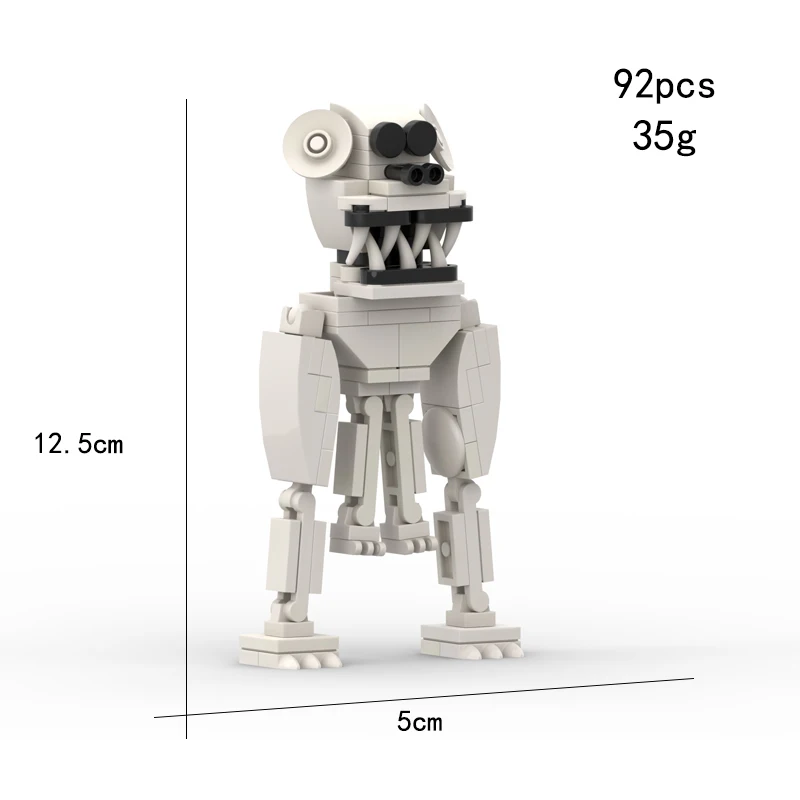 2024New Strange Zoo Building Blocks Anime Figures Mutated Animals Building Blocks Model Toys Gift Color Box Set