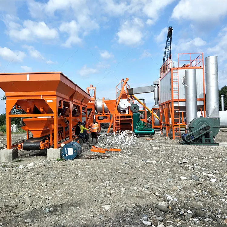 Mobile Asphalt Mixer Patching Plant 60tph Mini Mobile Asphalt Mixing Plant Price