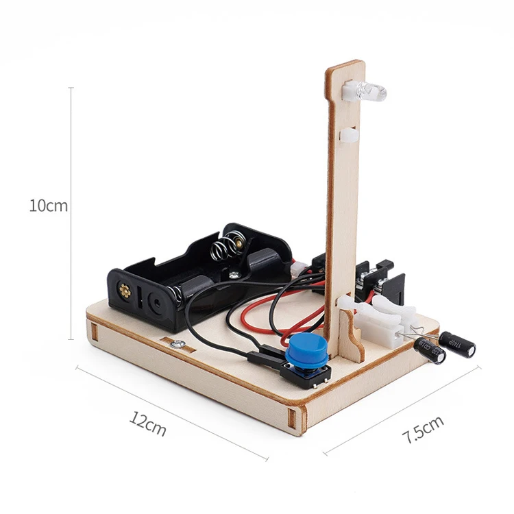 2024 stem Wooden Montessori People Toys for Kids DIY Educational Toy with Delay Control on Lights Boys Aged 2 7 Years