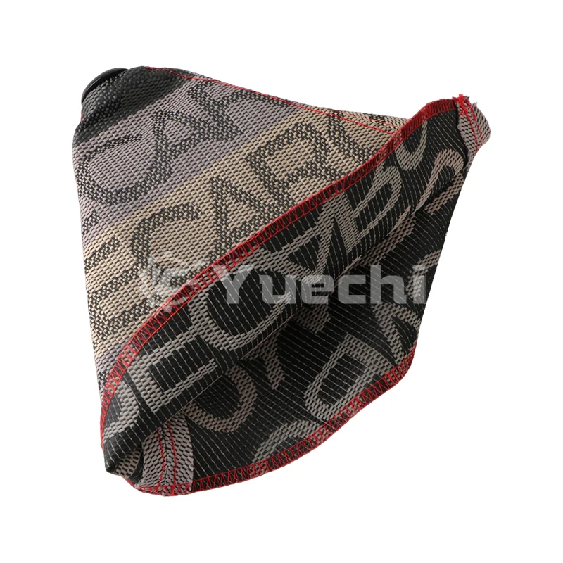 Автомобильные аксессуары Jdm стиль Универсальный RECARO Canvas рычаг переключения передач Чехол для багажника гоночный