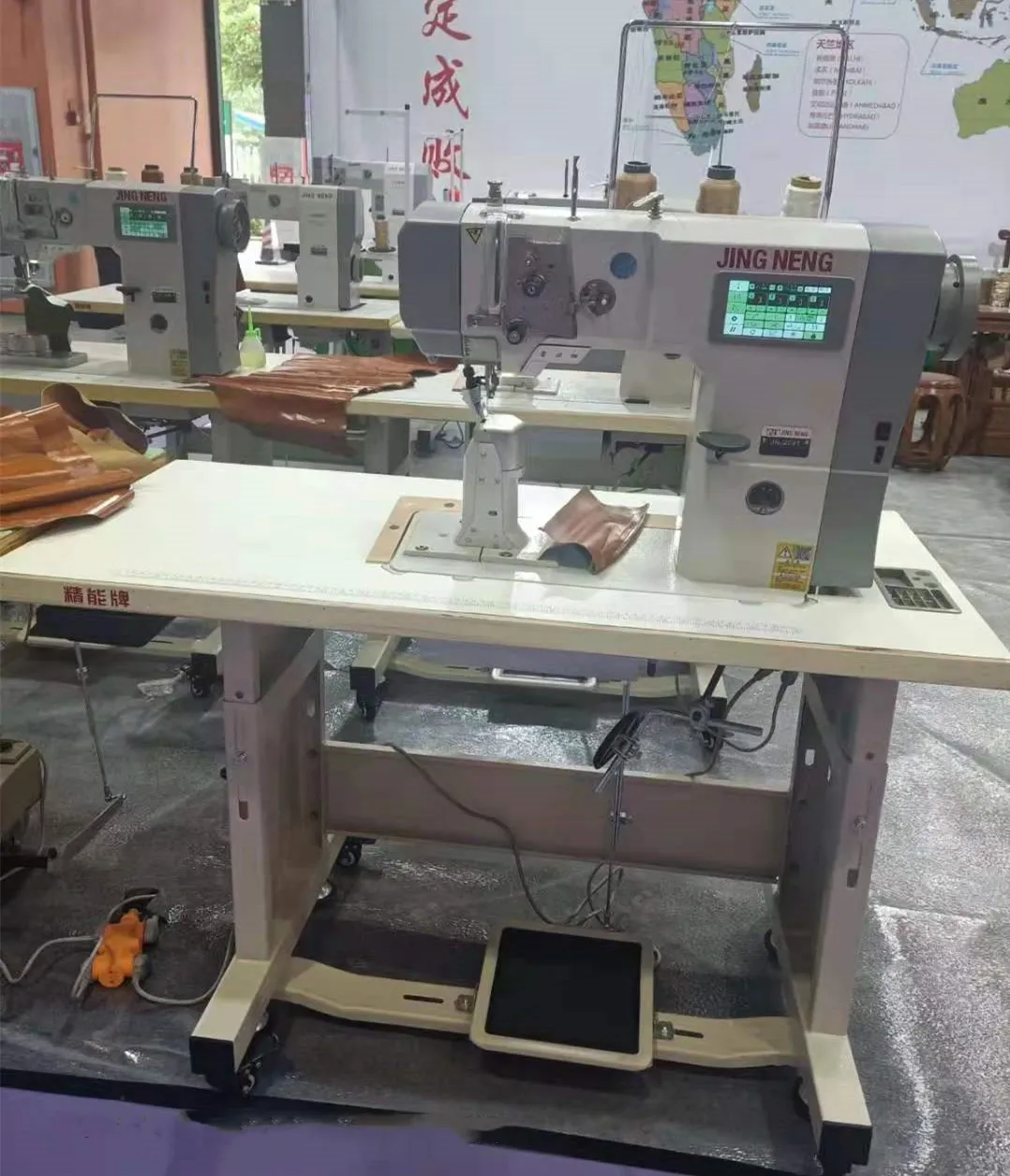 Bilgisayar Step Control Tek igne I ust Dikis Makinesi Yuksek Performansli