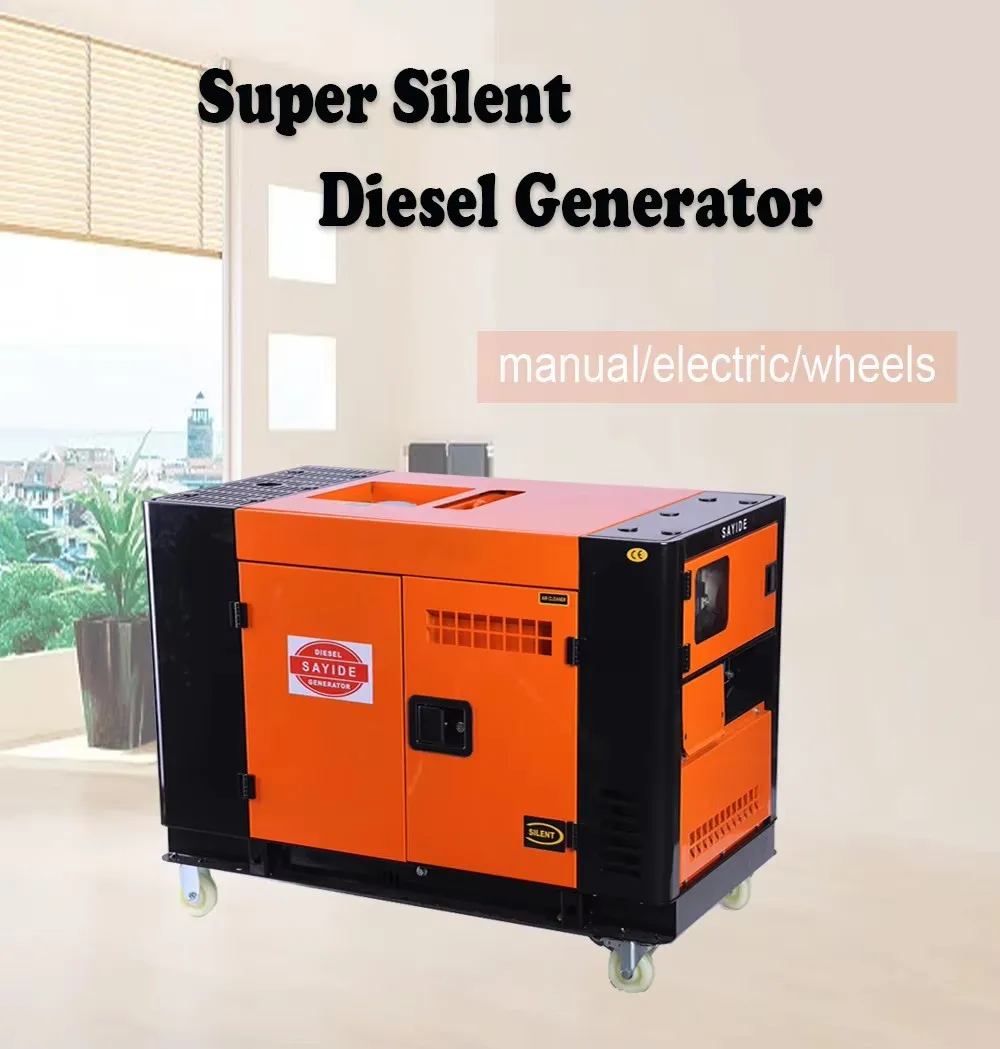 silent  diesel generator inverter 6 3.5kva 6kva 8kw 10kva 7kva diesel generators for home silent diesel generator 2 cylinder