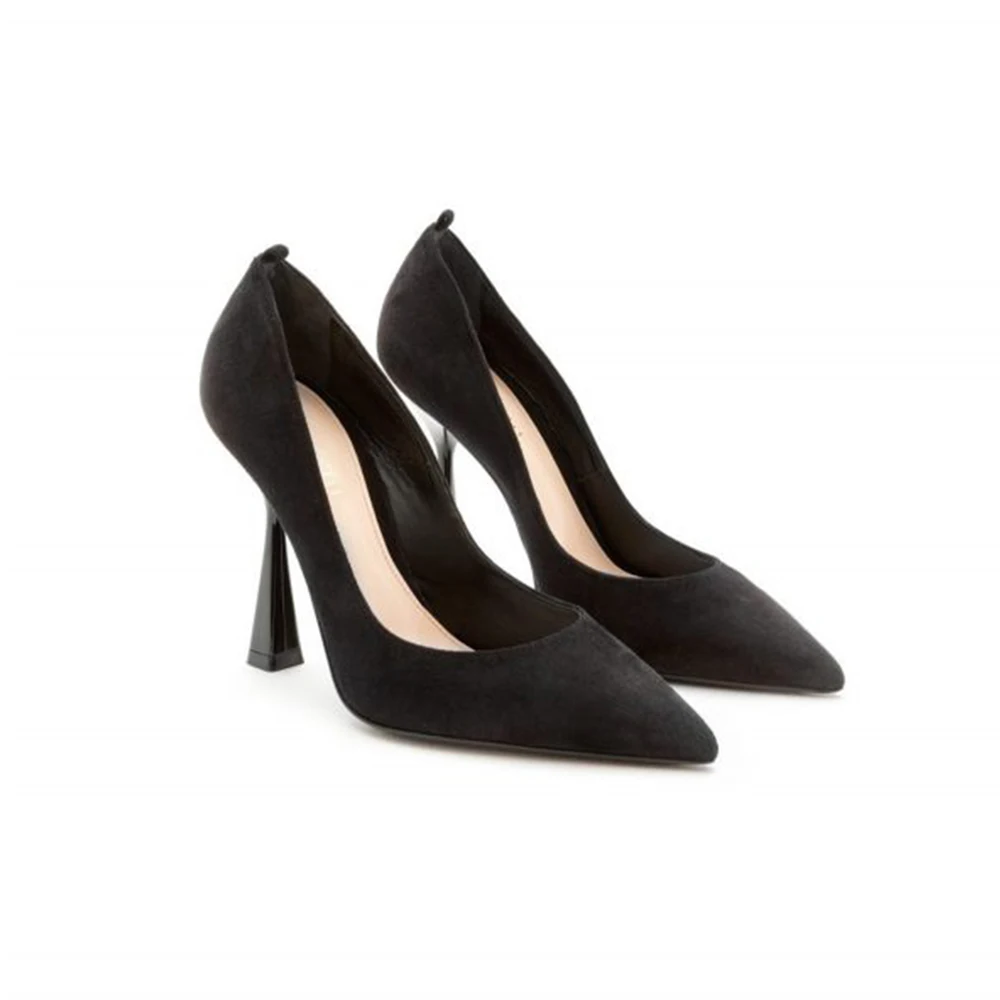 High End Design Stiletto Pumps Black Summer Pointed Toe Women Elegant Dress Shoes High Heels Pumps