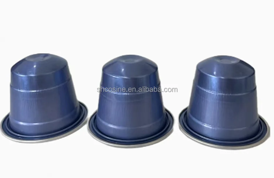 empty 37 mm Wholesale espresso coffee with aluminum foil Empty coffee capsule