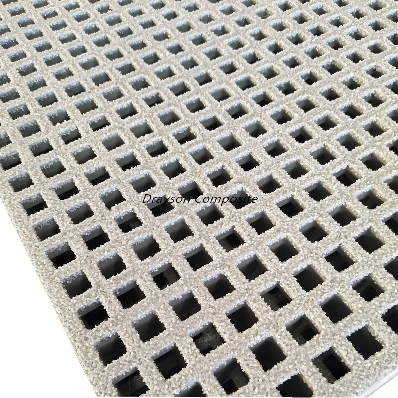 
Molded FRP Fiberglass Industrial Heavy Duty Plastic Flooring Grating 