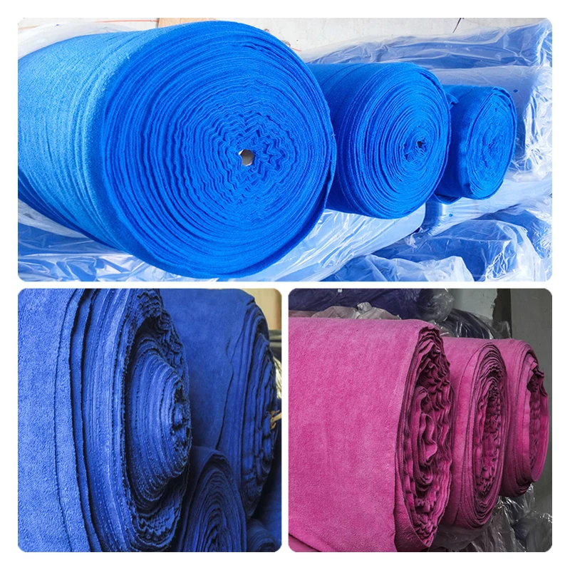 bulk twisted loop microfiber table window cleaning wash cloth towel 33x33 35x75 detailing microfibre towel rolls customize