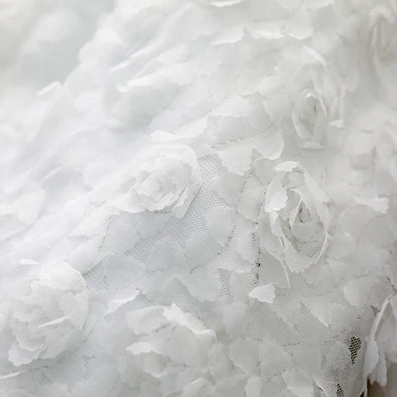 Innermor White Lace Double layer Curtains For Living room Home Decor Blackout curtains for women bedroom Window Customized