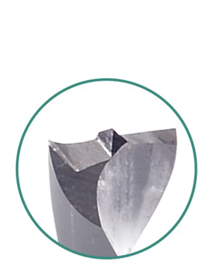 China Manufacture 10mm Shank Diameter Tungsten Carbide CNC Machining  Drill Bit Tool Sets for Wood