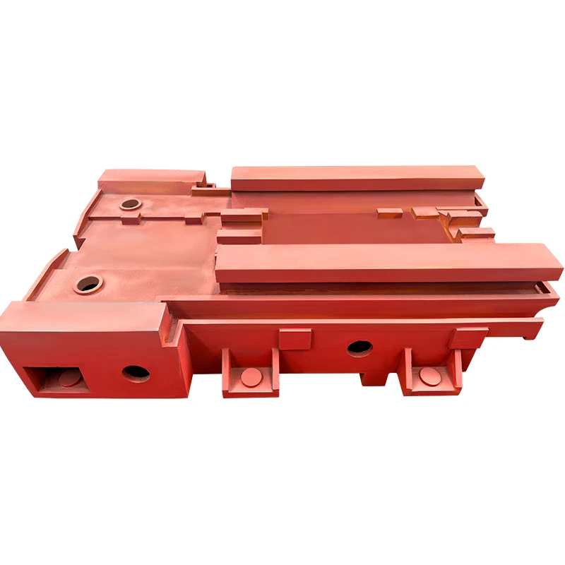 Custom HT250 HT300 Casting Iron Gantry Milling CNC Machine Body Frame lathe bed casting metal casting mould