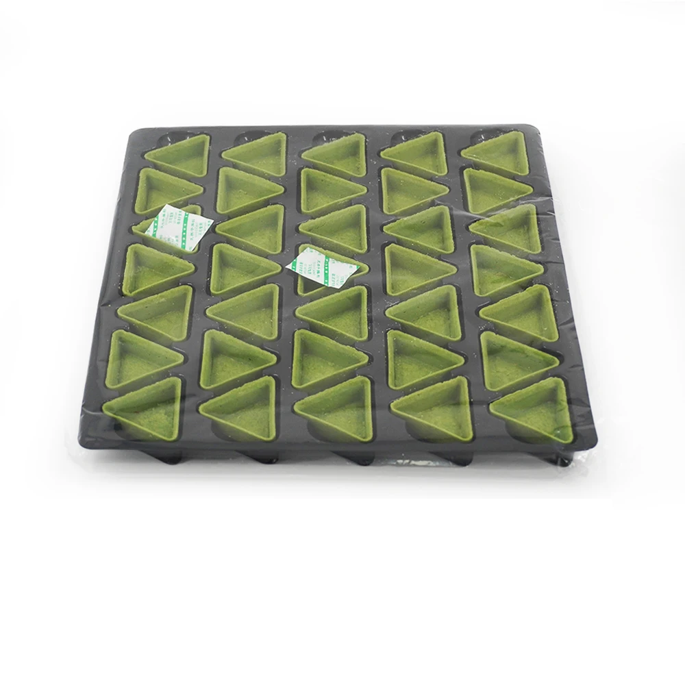 wholesale various flavor shapes Triangular 3.5cm Mini Instant egg tart Shells