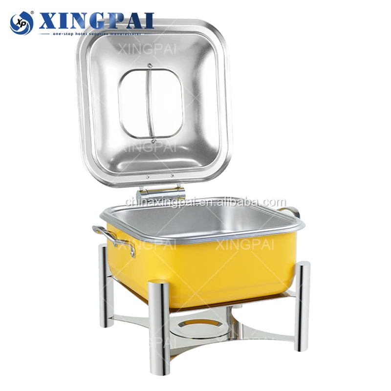 XINGPAI other hotel & restaurant supplies stainless steel 5 liters induction chafing dish for buffet catering