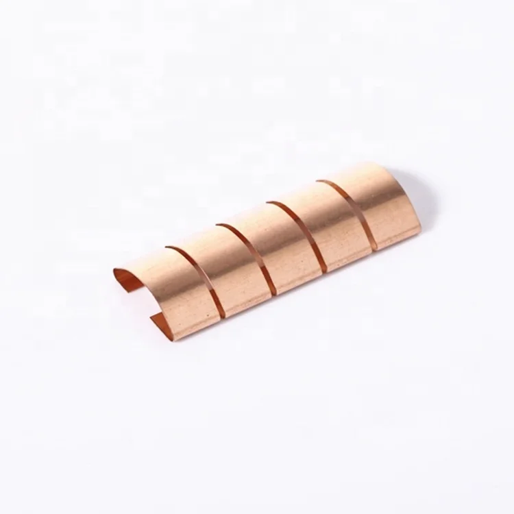 High Quality RF EMI Shield Beryllium Copper fingerstock Caver Spring EMI Shielding