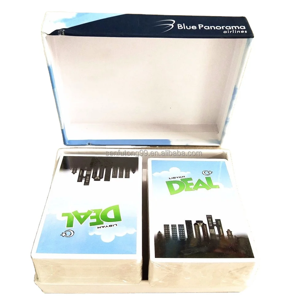 Paper play Card game printing with custom box