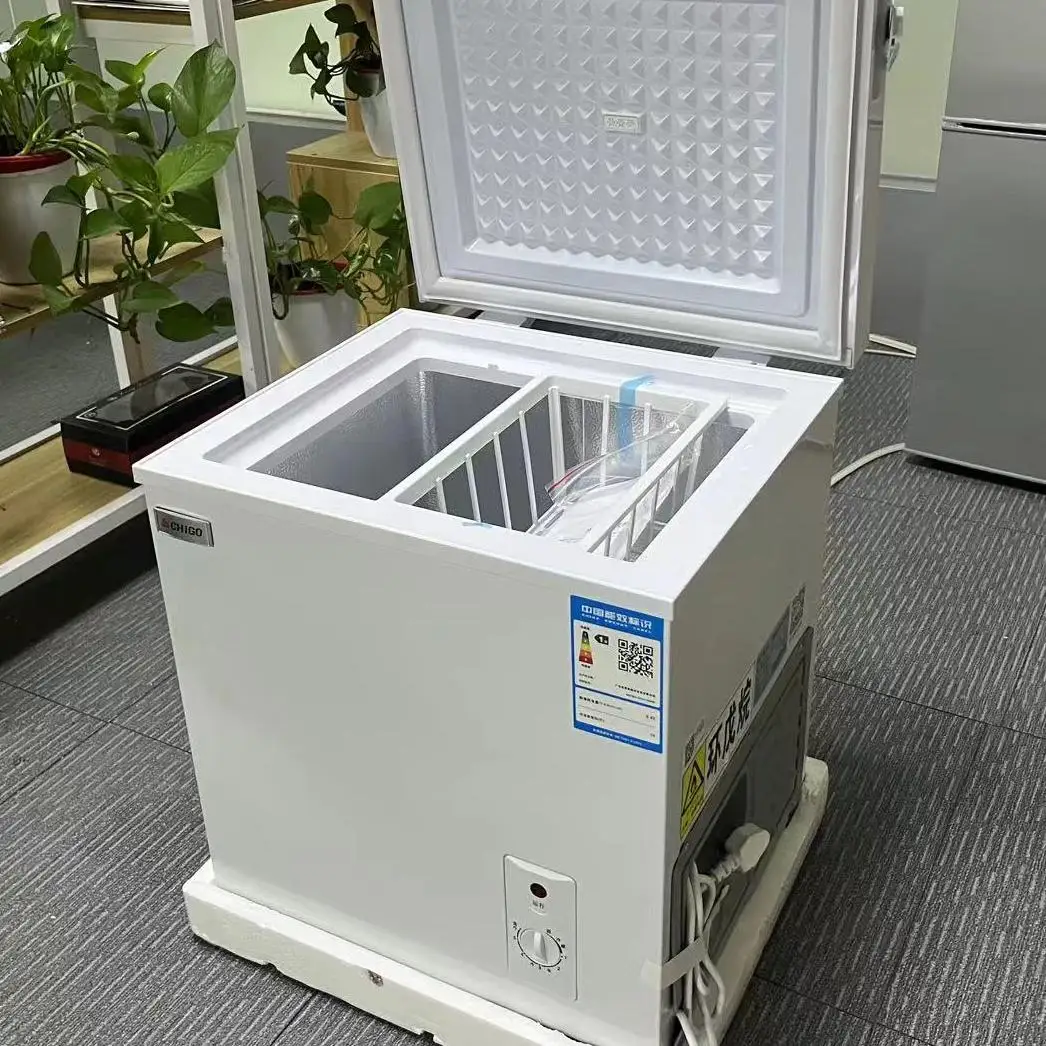 42l Mini Small Portable Cream Cabinet Household Low Energy Commercial Single Door Deep Freezer Home Freezers