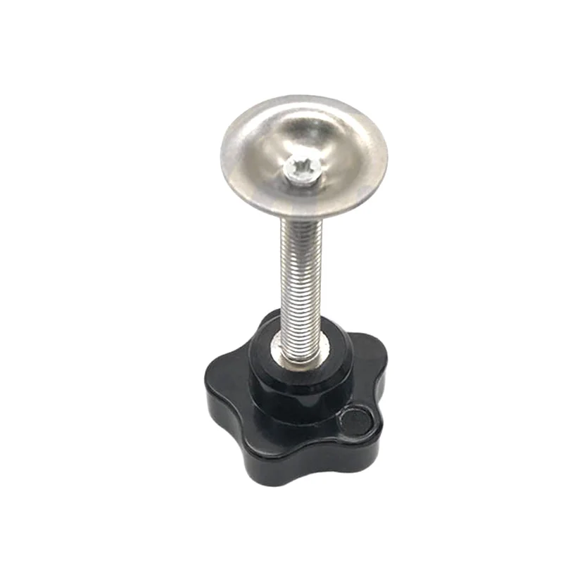 Custom Plastic Star Head Knob Thumb Screw with Washer and Screw for Handle Furniture