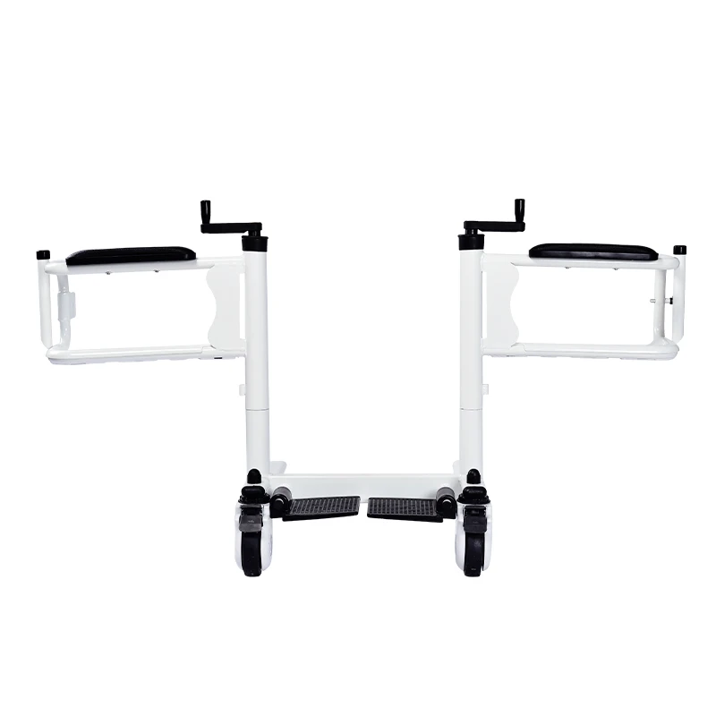 Rehabilitation center patient transfer lift chair with toilet factory direct sale from bed to chair and toilet shower bath wheel