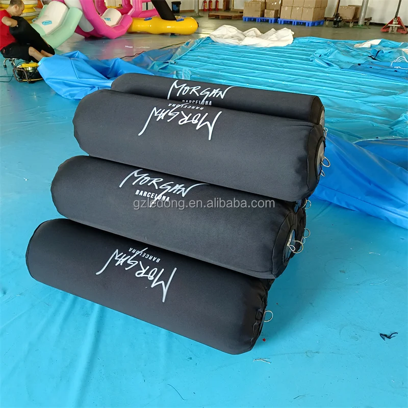 PVC Marine Inflatable dock yacht boat bumpers ship-fenders with different size and colors for sale