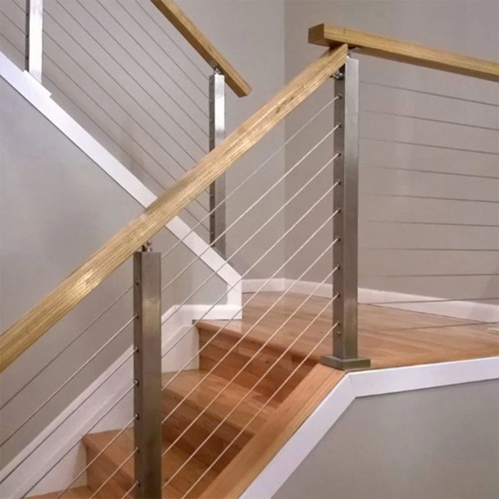 Cheap price diy 4 mm wire cable railing system kits