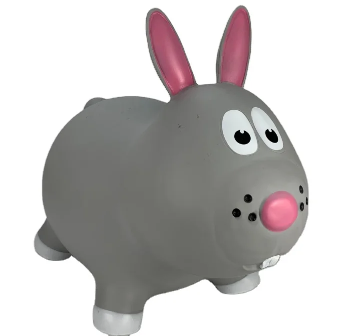 Hot sale Eco-friendly child riding horse hoppers inflatable jumping animal toy great gift for kids