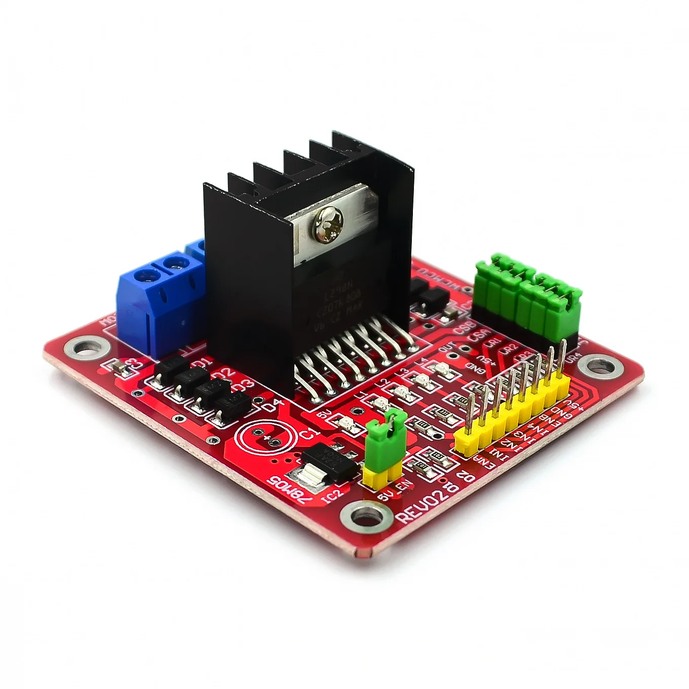 L298N driver board module L298N stepper motor smart car robot breadboard peltier High Power L298 DC Motor Driver