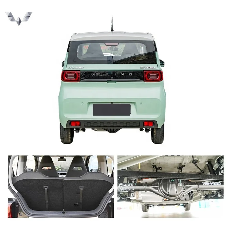 Wuling Hongguang MINI EV 2022 4 Seats 0KM Secondhand 4 Wheels City Fast Charger Electric Cars Used Vehicles