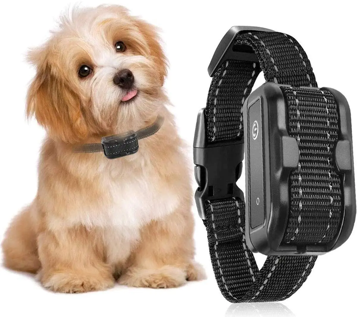 Умный ошейник для дрессировки собак, перезаряжаемый амортизирующий ошейник для собак, ошейник для дрессировки собак