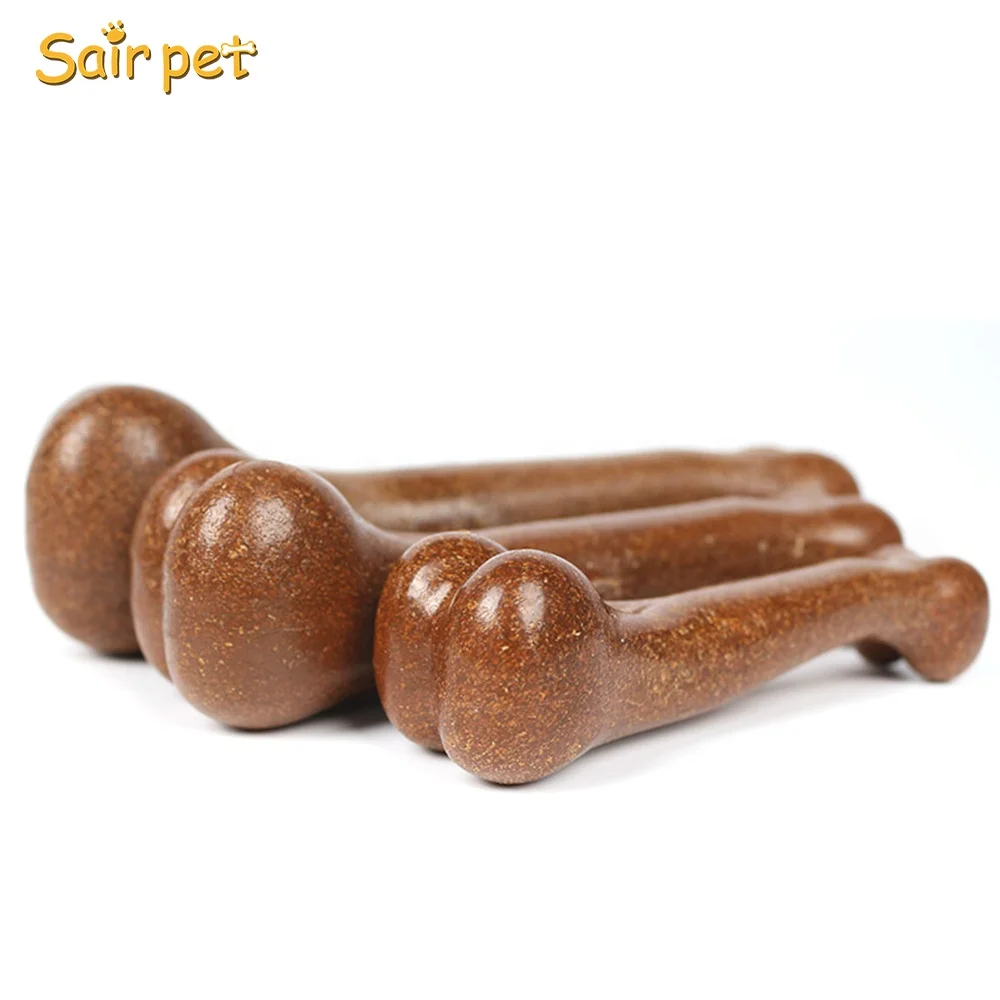 Прямая продажа от производителя Sairpet, жевательные игрушки для собак в форме кости